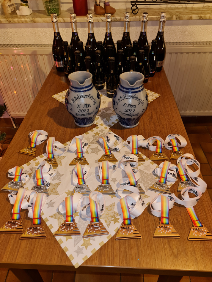 u.a. tolle Medaillen gab es zu gewinnen 